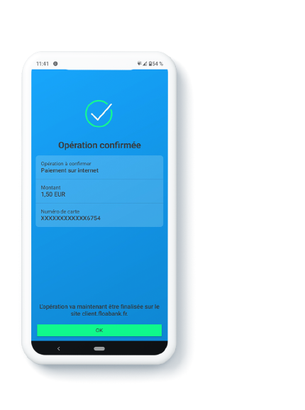 Comment activer la Confirmation mobile sur votre Appli FLOA Bank ?