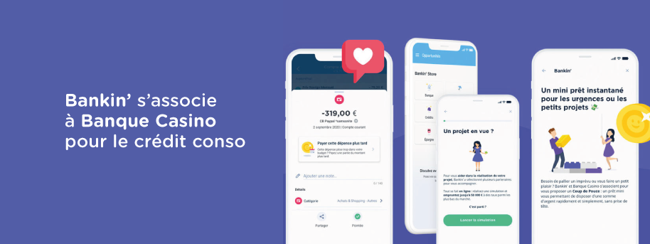 Bankin' et FLOA Bank innovent pour proposer une gamme de crédit complète avec une expérience de souscription unique en Europe